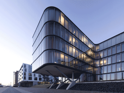 Designer Bürogebäude in Hamburg